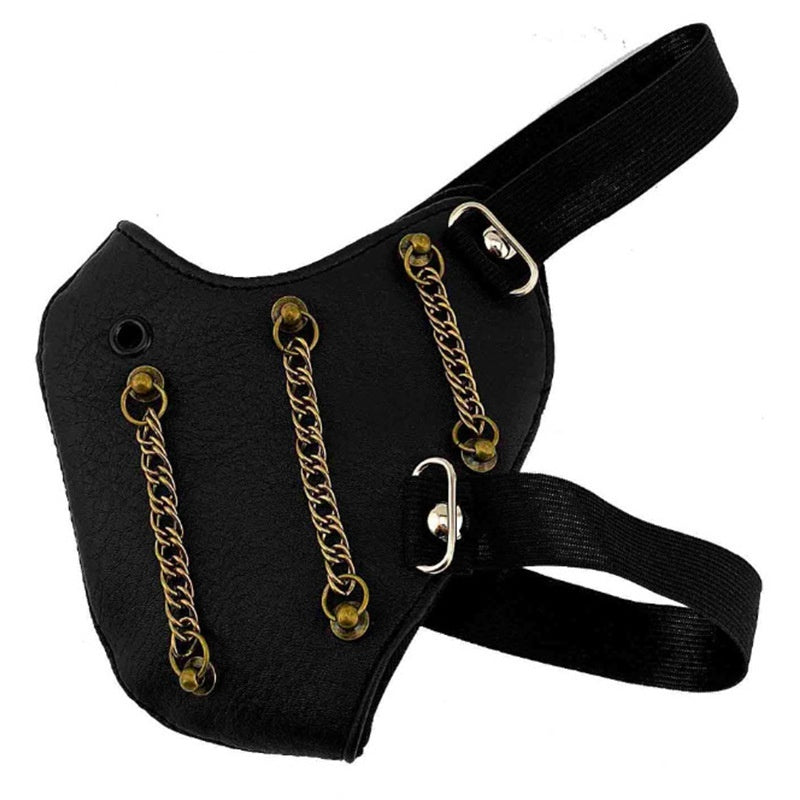 Steampunk Party Protection Personality Chain Halloween Face Mask