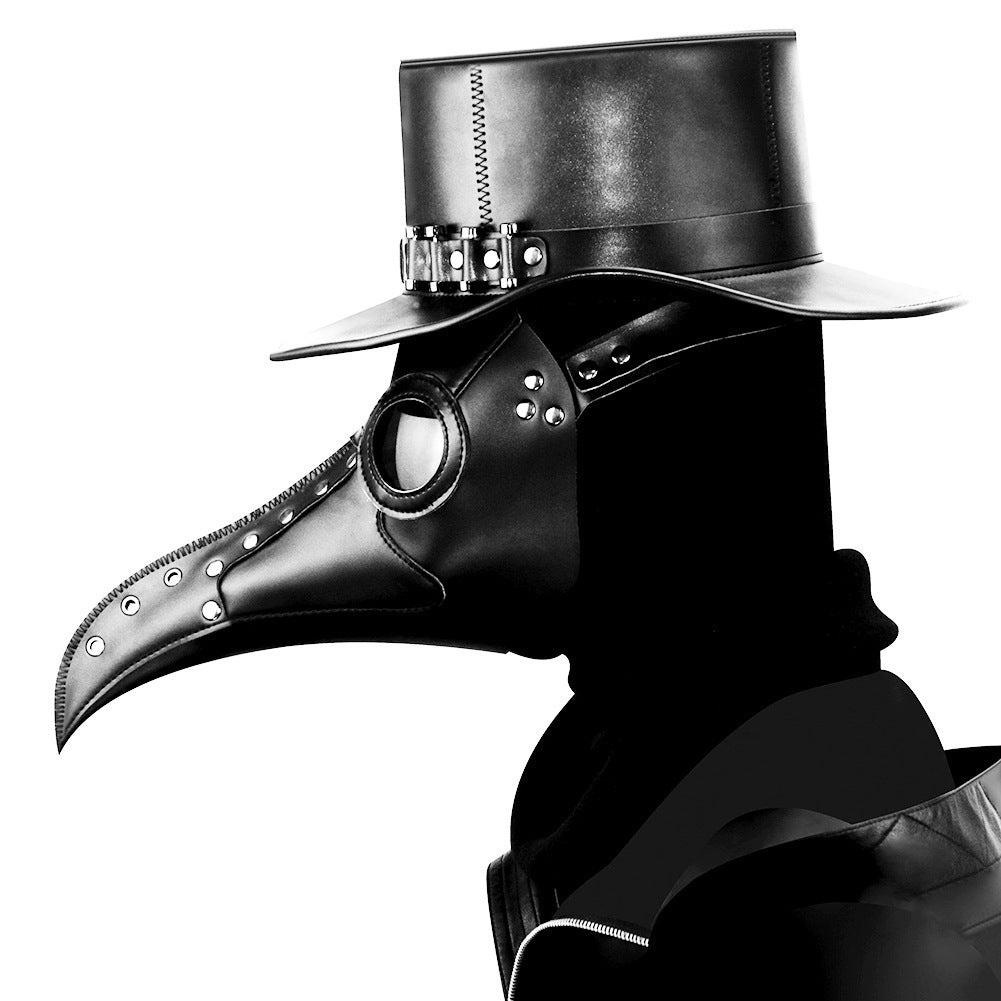 Steampunk Plague Beak Masquerade Party Mask Headgear Female